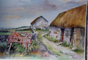 Cottages on Inis M&oacute;r - Margaret Watson