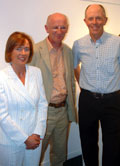 Dr. Barbara Loftus, husband John Coll & Dr. &Oacute;'Muircheartaigh